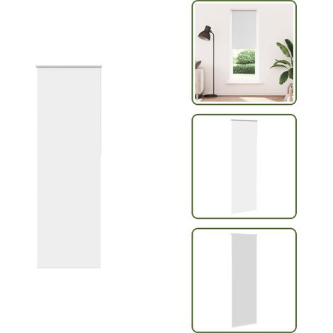Verdunkelungsrollo Weiß 75x210cm Stoffbreite 70,7 cm Polyester - Verdunkelungsrollo - Verdunkelungsrollos - Rollo - Verdunklungsrollo (1/5)