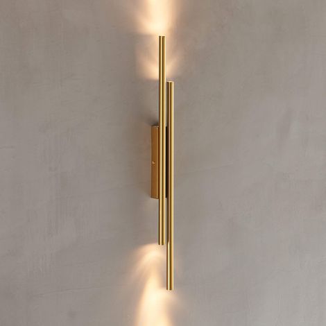 Innenwandleuchte aus Messing mit vier Lichtpunkten 70 cm - Gali (1/5)