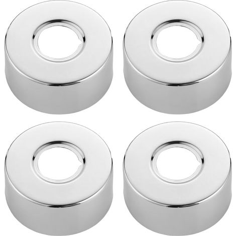 Rosace Mitigeur Douche Acier Inoxydable 3/4 Ø 27 mm x Ø 66 mm x hauteur 30 mm Rosace Robinet Intérieur Garniture Pour Robinet De Douche Et Robinets Muraux D'eau Chaude 4 Pièces (1/5)