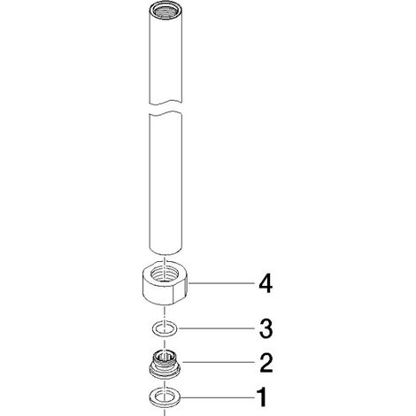 Dornbracht 90282209600-99 Pièces de rechange pour tuyau