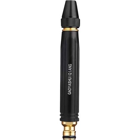 Buse à Eau Droit Haute Pression Lance à Eau pour Pistolet Nettoyeur Haute Pression de Nettoyage Pressure Washer Rotatif Buses de pulvérisation Raccord Tuyau d'arrosage Douche Jardin Hydro Jet Power (1/5)