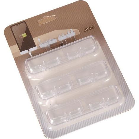 Organisateur de câbles, Clip de stockage de câbles, enrouleur de câbles USB (1/5)