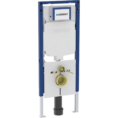 Modulo Geberit Duofix 114 cm con cassetta Sigma 8 cm per WC sospesi
