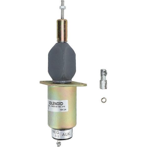 kit de remplacement d'électrovanne d'arrêt moteur à boîtier en acier 24 V (1/4)