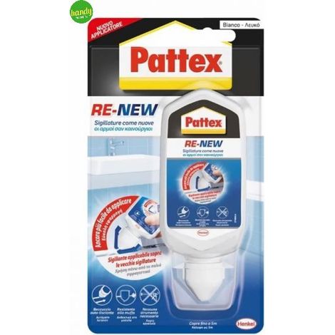 Sigillante bagno sano Pattex re-new bianco 80ml