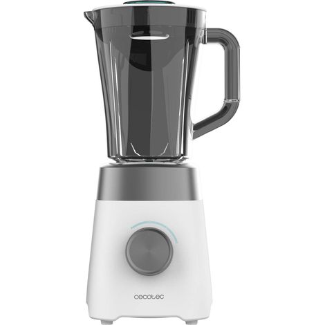 Cecotec Frullatore a tazza con caraffa da 1,5 l Black Titanium 1300 MAX W. 1300 W Potenza massima, 20000 giri/min, lame 4 lame di titanio, brocca 1,5 l, 2 velocità, funzione pulse, becco ghiaccio (1/5)