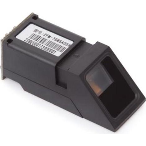 Whadda Sensor de huellas dactilares, ZFM-708, 3.8-7 VDC, TTL Serial, Capacidad de almacenamiento 1000 impresiones, negro (1/2)