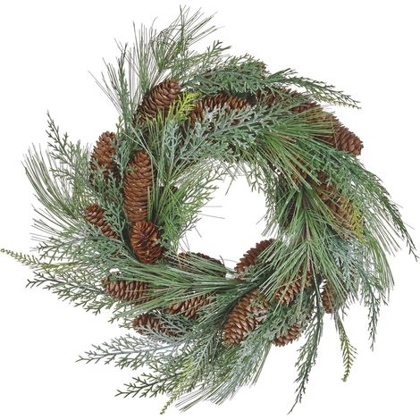 Weihnachtskranz ASTURIA Grün 34 cm (1/5)