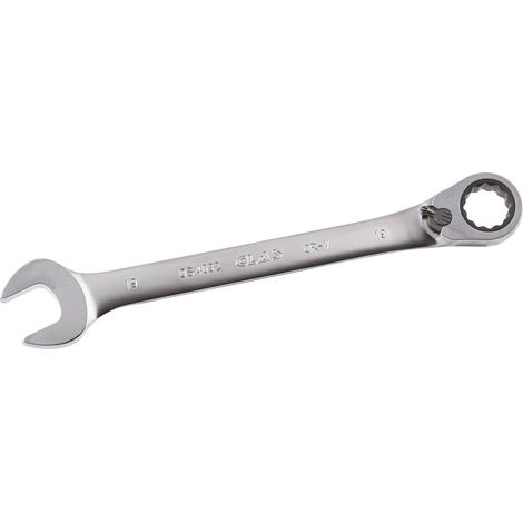 Clé mixte 19mm à cliquet réversible 15° CrV - OS 4032 - CLAS Equipements (1/2)