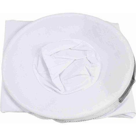 Équipement de Protection pour L'apiculture, Combinaison Complète pour le Travail en Ruche avec Fermetures éclair Durables, Blanc XXL (L) (1/5)
