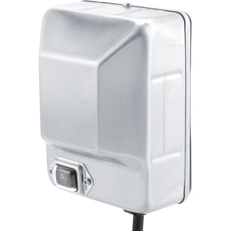 Moteur de barbecue électrique portable robuste et durable en acier inoxydable 220V (prise UE) (1/5)