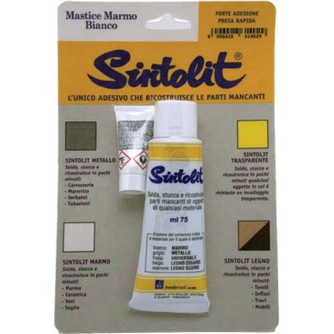 Stucco marmo fai da te self sintolit ml 60 (2 pezzi) Bandini