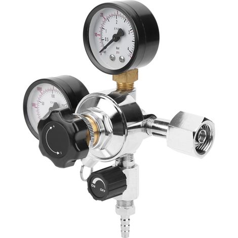 Détendeur CO2 pour fût de bière et soda, soupape de décharge, ensemble de conduite de gaz pour brassage maison, raccord W21.8 (1/5)