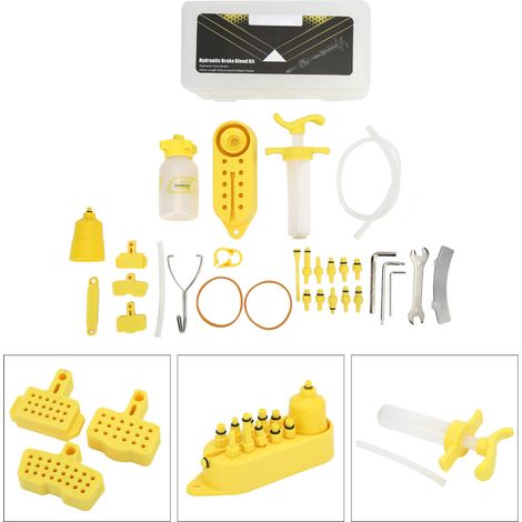 Kit de Purge Haute Performance pour Freins à Disque de Vélo - Flexible et Résistant (1/5)