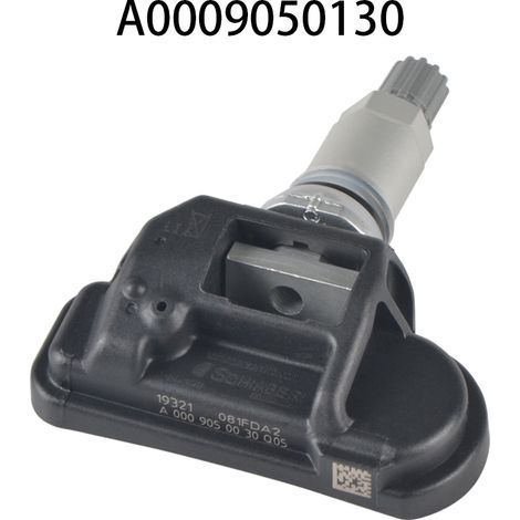 A0009050130 est un capteur de pression de pneu adapté aux systèmes de surveillance de la pression des pneus des véhicules Mercedes-Benz Classe GLC, Classe SLK et DB11. (1/5)