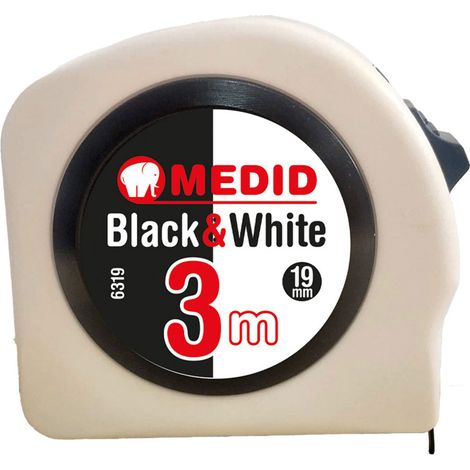 Mètre Ruban Black & White 3 M X 19 Mm