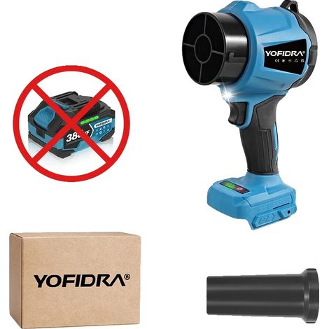 Souffleur Turbo, Haute Puissance, Contrôle de Vitesse Ajustable, Pas de batterie (1/2)
