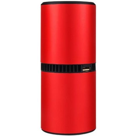 Purificateur d'air pour voiture à sept places ou espace dans un rayon de 10² rouge (1/5)