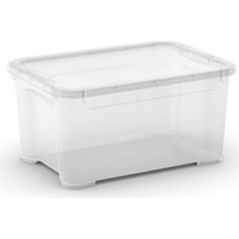 Boîte Curver T Box 14L - transparente, pour stocker des aliments et articles