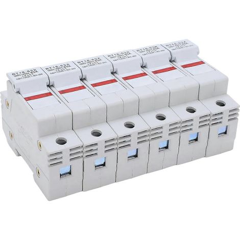 Porte-fusible sur rail RT18-63X avec éclairage LED pour fusible RO16 14x51mm 63A 500-690V1P (1/4)
