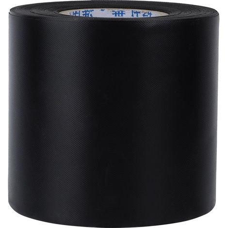 1 Sangle de fixation, Tuyau climatiseur, PVC noir, Résistant UV, Pour installation extérieure (1/5)
