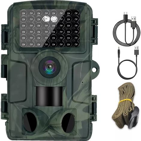 Caméra sauvage WLAN 4K 60MP Caméra sauvage avec caméra de surveillance de nuit (1/5)