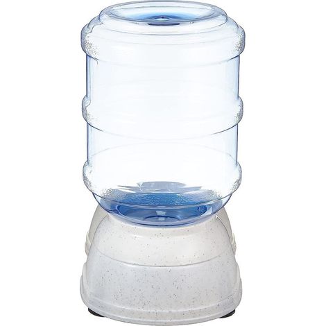 Distributeur d'Eau pour Chats/Chiens 3.8L - Fontaine Transparente Automatique, Petite Taille (1/5)