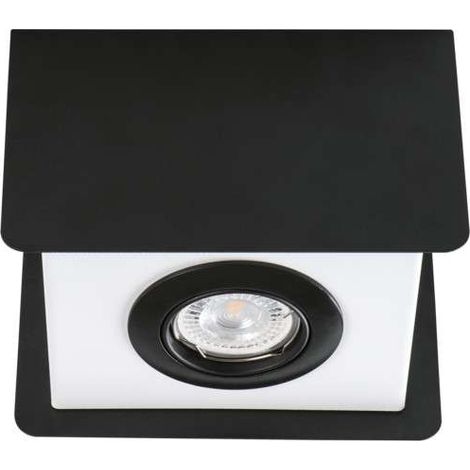 Spot plafond Kanlux TORIM 28461 noir/blanc GU10 35W (1/5)