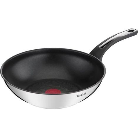 Tefal Emotion Poêle Wok Acier Inoxydable 28 cm (1/5)