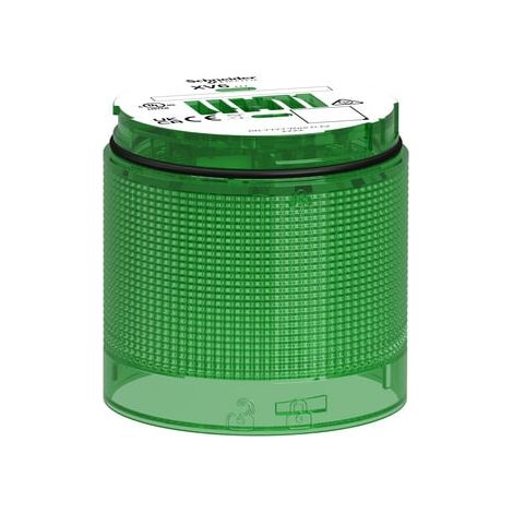 Élément lumineux Ø60 - DEL - fixe - 24V - vert - Harmony XV6 - XV6C23