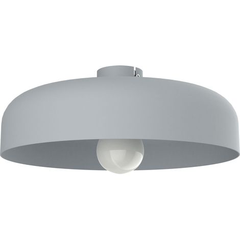 LUMICOM  TUZZI Plafoniera, 1xE27, max 42W, metallo, grigio, D.40cm