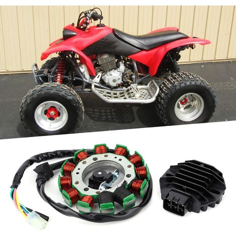 Stator et régulateur-redresseur compatibles avec les quads Honda TRX400EX / SPORTRAX 400EX (1999-2009-2012) (1/5)