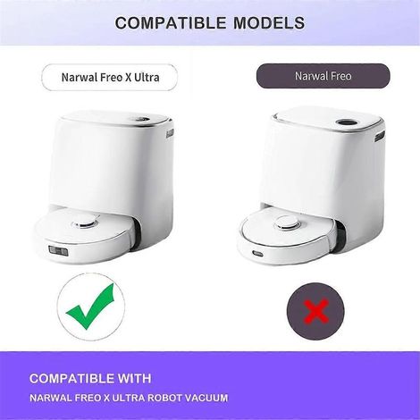 Pour brosse principale Narwal Freo X Ultra, filtres HEPA, lingettes de nettoyage (1/4)