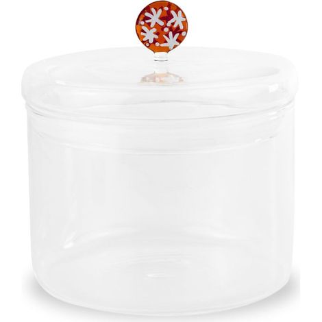 WD LifeStyle Barattolo Vetro Decoro Biscotto 1,4 Lt