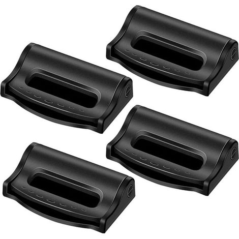 4 pièces Ajusteur ceinture sécurité,pinces voiture Ajusteur ceinture sécurité voiture,clip ceinture Clips ceinture sécurité se détendre Clip butée ceinture sécurité siège voiture (1/5)