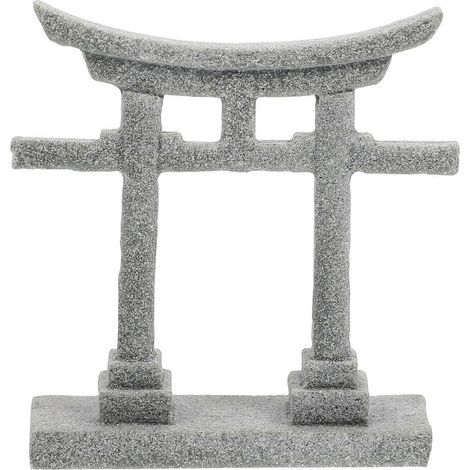 Décoration de paysage miniature pour aquarium, accessoire de table à sable, micro-paysage-6.9X6.8X1.8CM-Grey (1/4)
