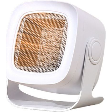 Chauffage Soufflant, PTC Mini Chauffage Electrique Oscillation à 90°, Chauffage électrique avec 2 Modes, Chauffage d'appoint Compact, Portatif Chauffage pour Salon, Chambre et Bureau (1/4)