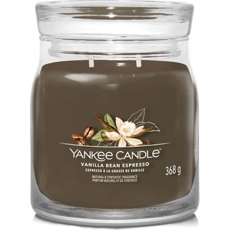 YANKEE CANDLE POT À EXPRESSO À LA VANILLE TAILLE MOYENNE ALE-Y-1701388E