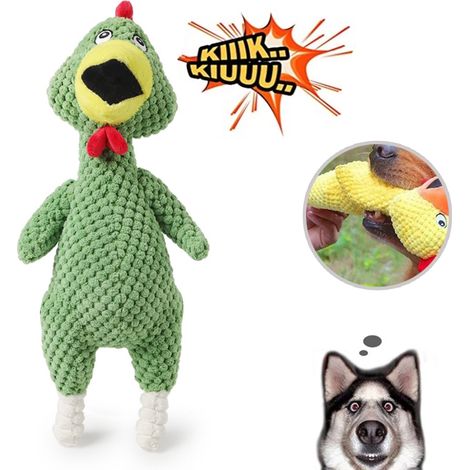 Peluche Poulet Hurleur Ananas Coloré - Jouet Décompression Drôle en Peluche Poulet Hurleur (1/5)