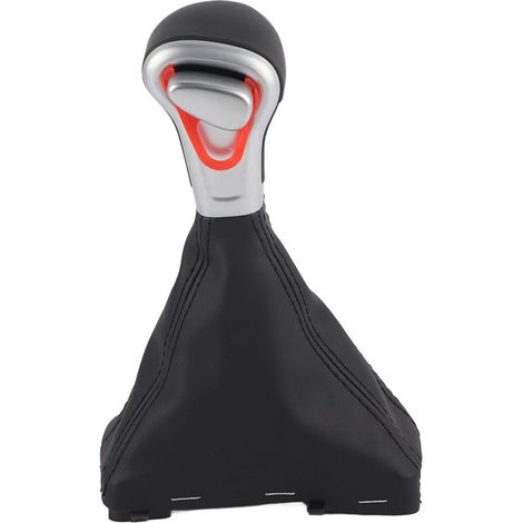 Eosnow Nuova copertura per cuffia del pomello del cambio in pelle nera per A5 A4L Q5 B8 B8PA (1/5)