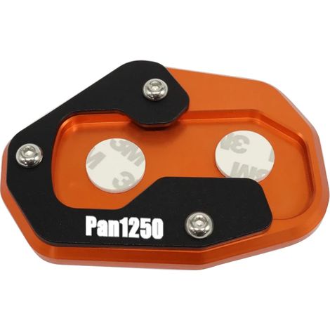 (Orange) Plaque d'extension de béquille latérale pour moto, compatible avec Harley Pan America 1250 2021 Maxpower (1/3)