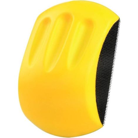 SJLERST Bloc de Ponçage à la Main, Cales a Poncer pour Disque de Ponçage, 150 mm (6") pour Bois Caoutchouc Cuir Plastique Pierre (1/5)