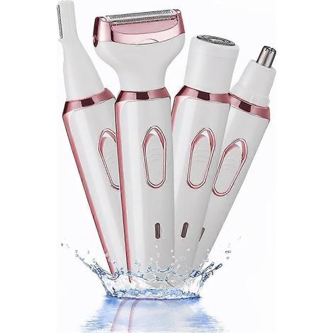 Rasoirs électriques pour femmes 4 en 1 : épilation du visage, tondeuse à sourcils et tondeuse maillot. (1/5)