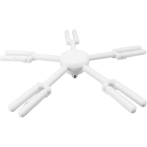 Plafonnier LED pour garage 100 W, 6000 à 6500 K, culot E27, pliable et réglable, ultra-lumineux, 85-265 V (1/5)