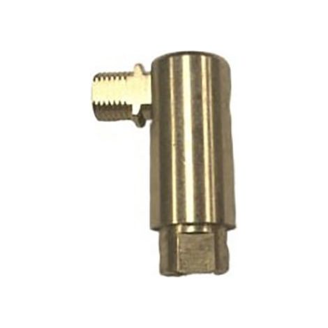 Rotule Laiton mâle-femelle 90 degrés - M10/M10 (1/2)