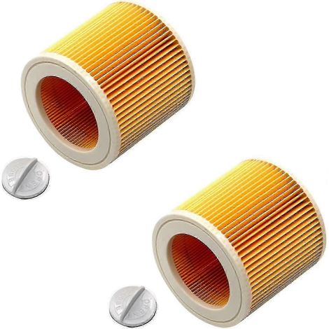 2er-Pack Ersatzfilter für Kärcher Nass- und Trockensauger WD2, WD3, WD3P, MV2, MV3, WD 2200, SE 4001 (1/5)