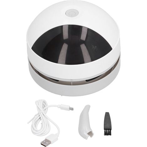 Mini-USB-Akku-Tischstaubsauger für Tastatur, Zuhause und Büro – Robotertyp (1/5)