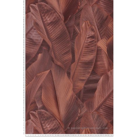 Papier peint Jungle Rouge Folium Montecolino