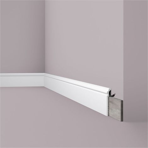 NMC CF3-box WALLSTYL Noel Marquet 1 caja 19 piezas Moldura de cobertura Perfil de estuco diseño moderno blanco 38 m
