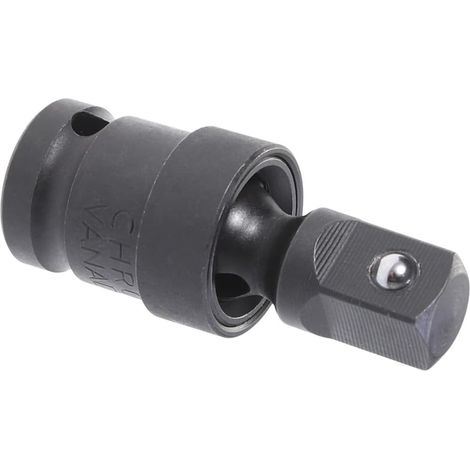 Adaptateur de Douille 1 Pouce en Acier Vanadium Finition Miroir Profil Fin pour Outillage Automobile et Réparation (1/5)